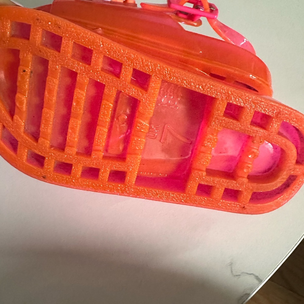 Sophia Webster Kids Sandals - Pink and Orange